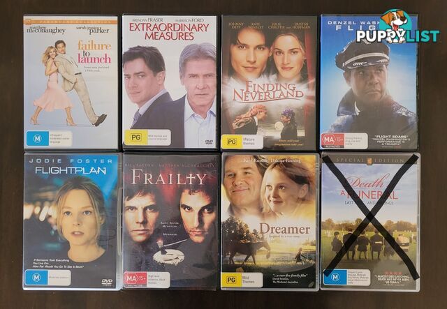 Various DVDs &amp; Blu-rays from $1 each