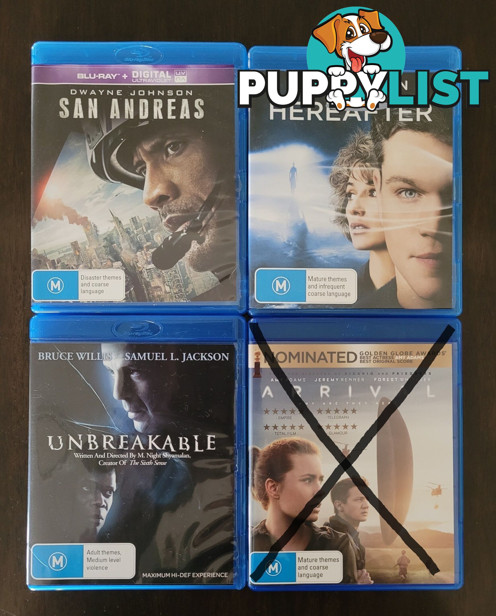 Various DVDs &amp; Blu-rays from $1 each
