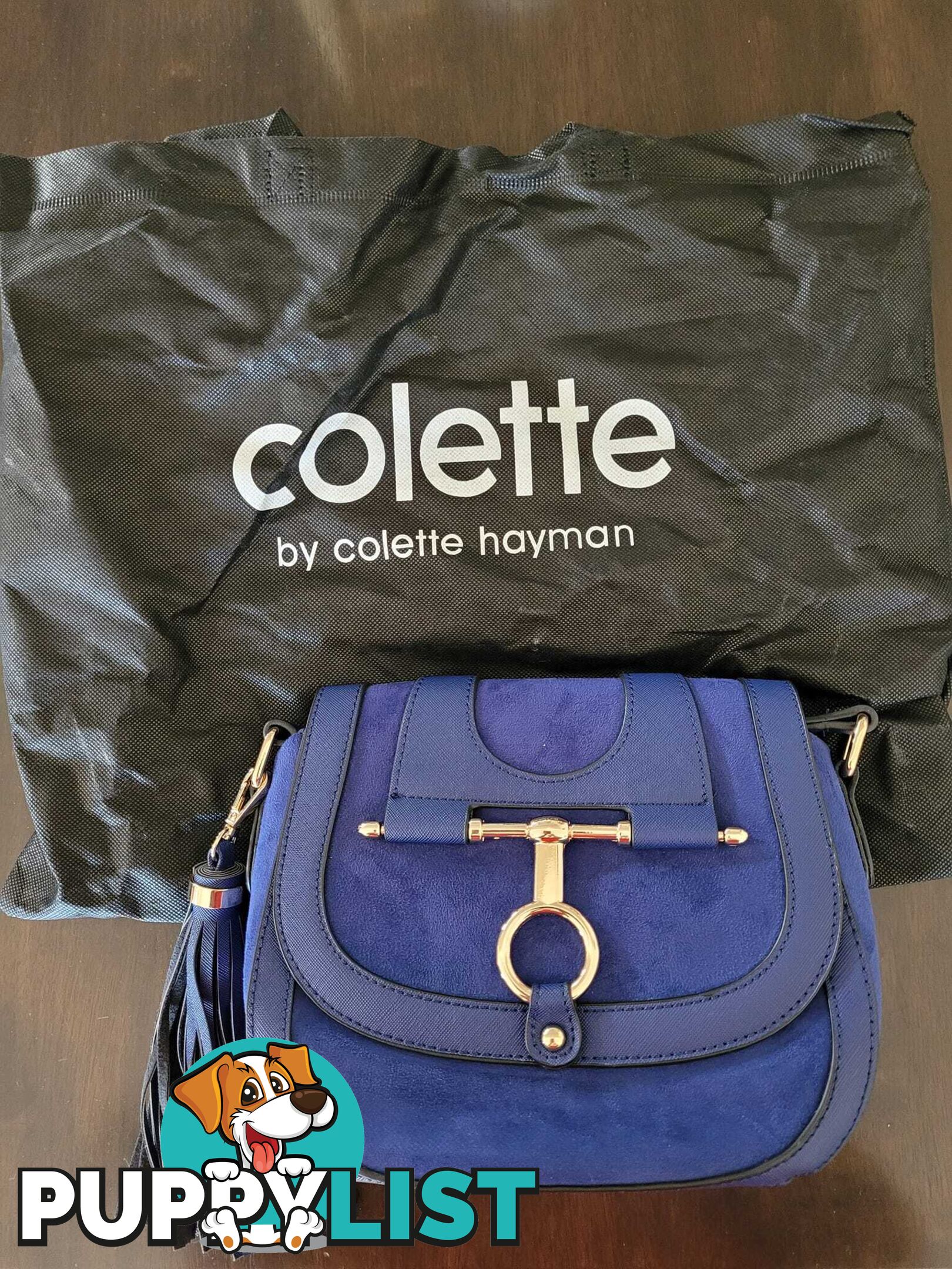 Colette Blue Handbag - brand new - great gift idea