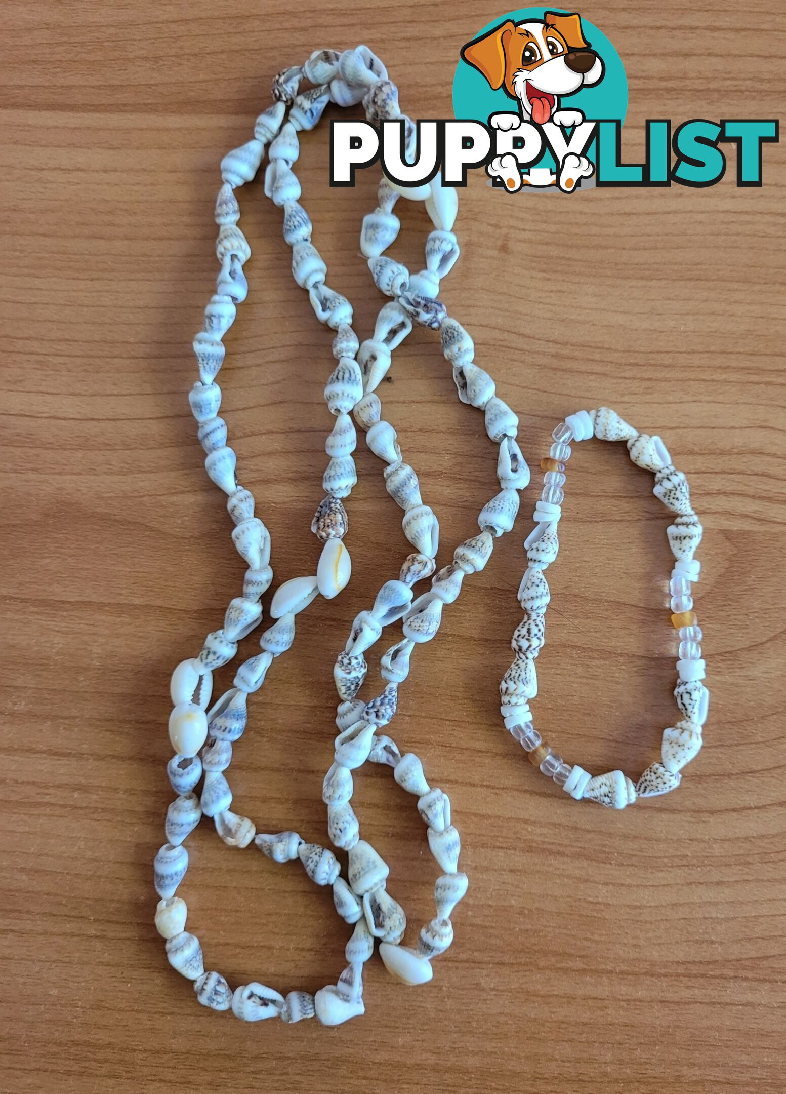 Shell Necklace & Bracelet Set - never worn