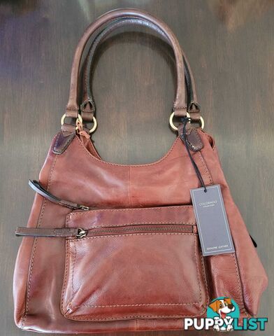 Colorado Leather Handbag - brand new
