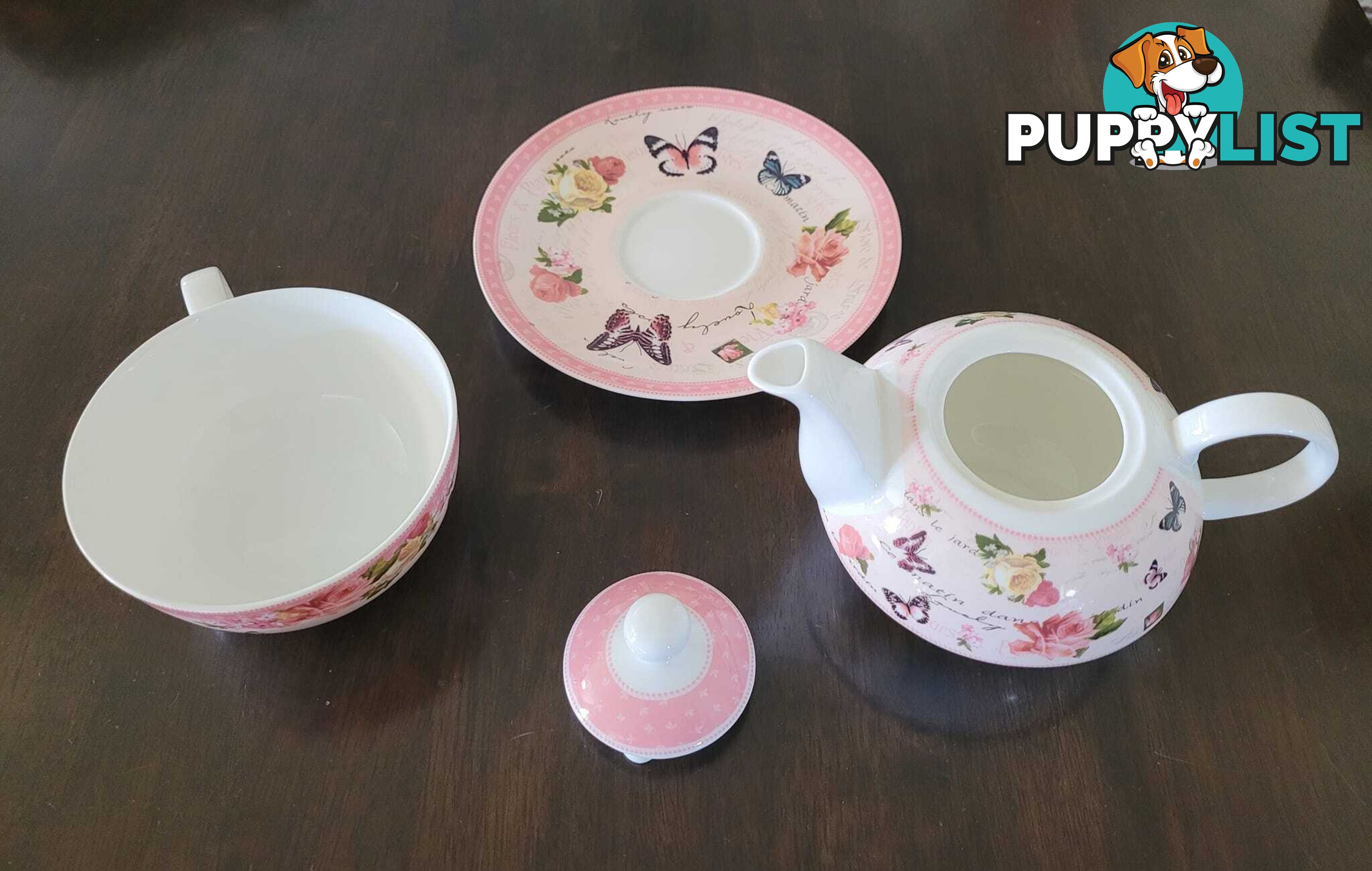 Ashdene tea for one set - never used - great gift idea