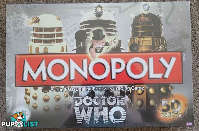 Doctor Who Monopoly - 50th Anniversary Edition - brand new