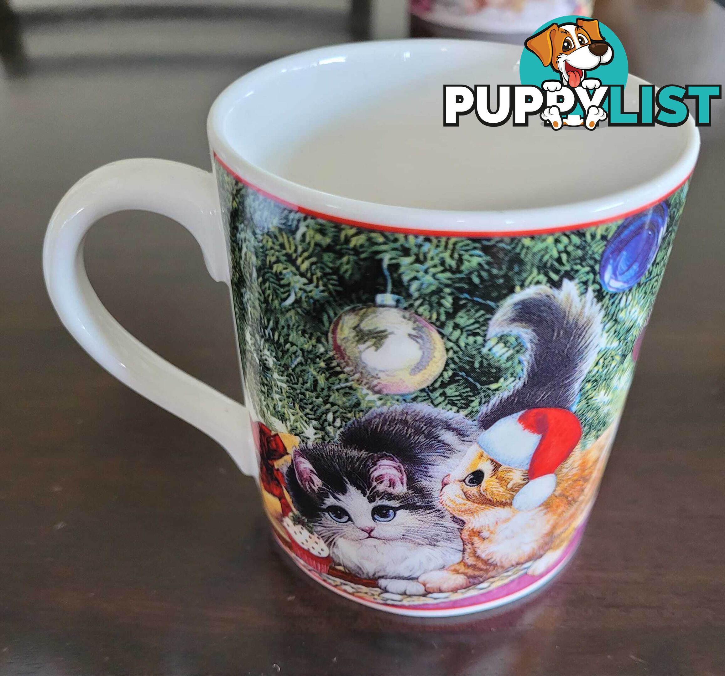 Christmas Cats & Dogs Mug