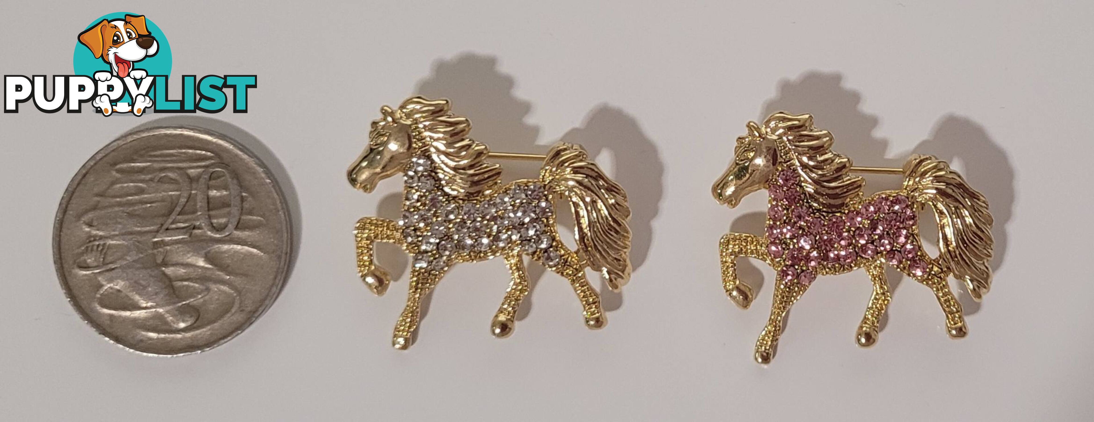 Horse Brooches - brand new - $5 each