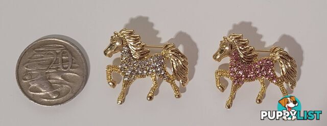 Horse Brooches - brand new - $5 each