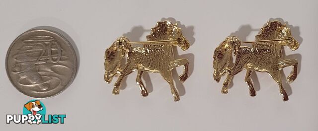 Horse Brooches - brand new - $5 each