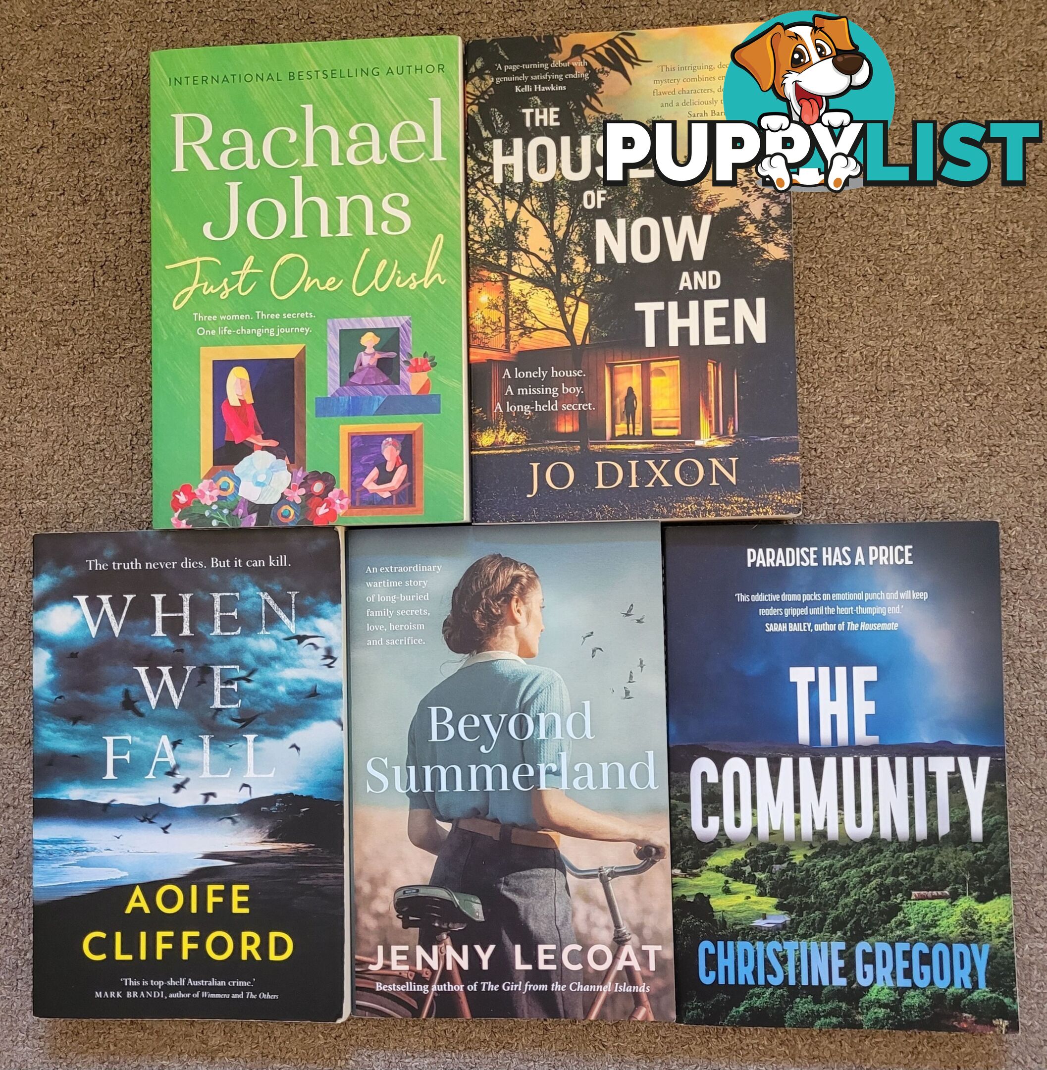 Various books - $3 each or 5 for $10