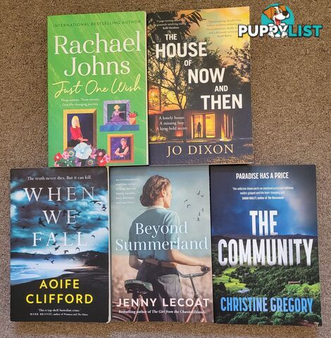 Various books - $3 each or 5 for $10