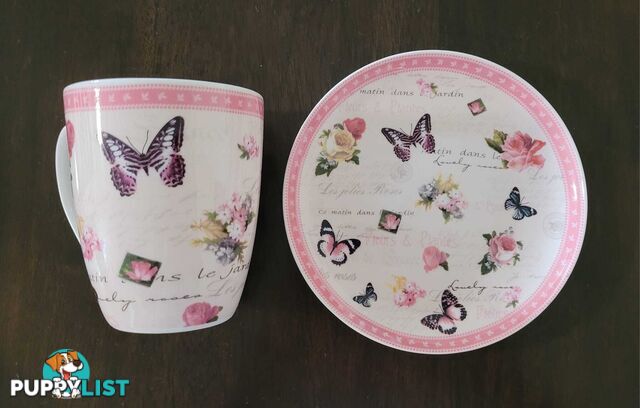 Ashdene mug and plate - brand new - great gift idea