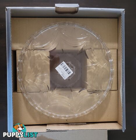 Mikasa Footed Cake Plate - brand new - great gift idea