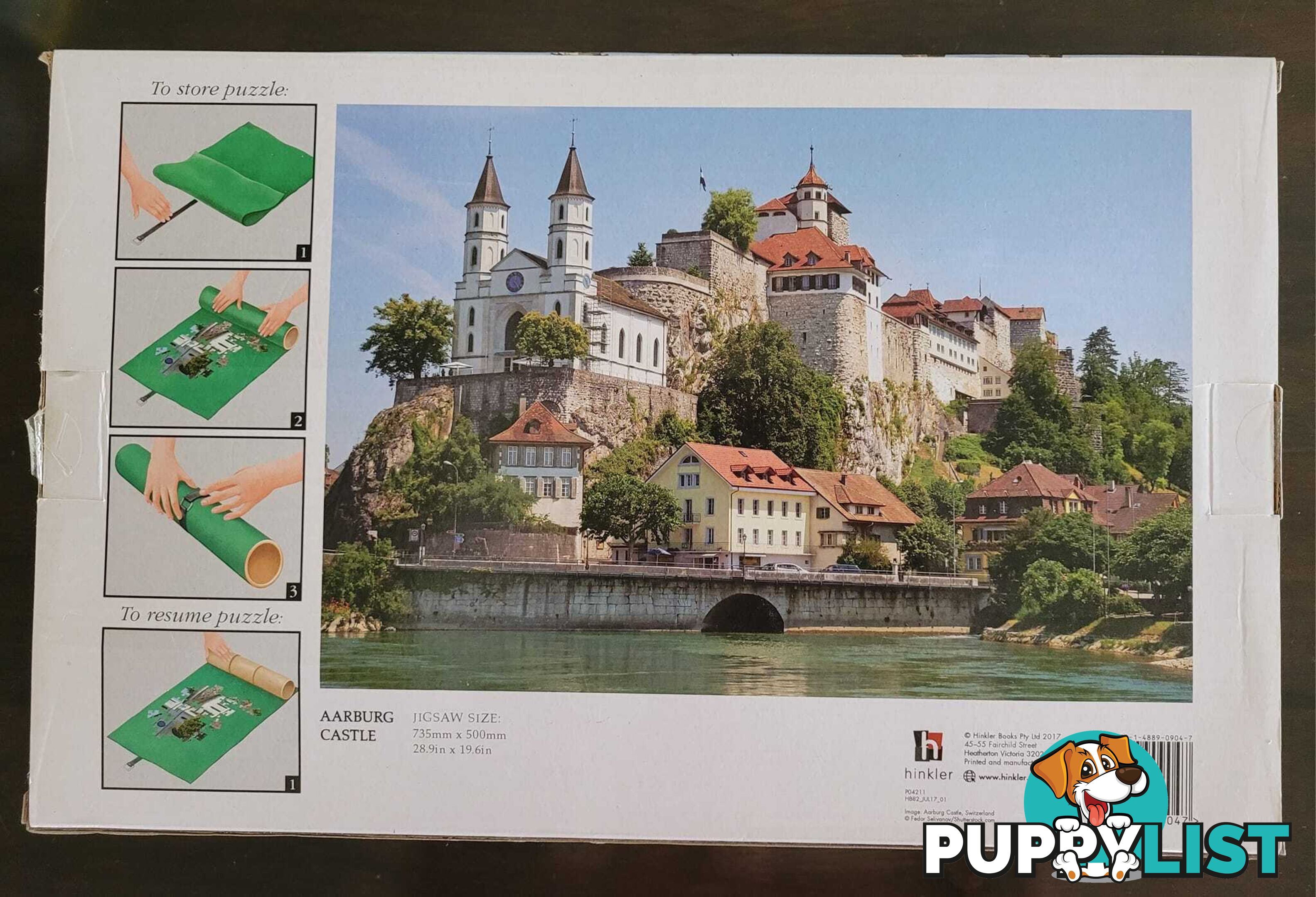 Aarburg Castle Jigsaw Puzzle - never opened