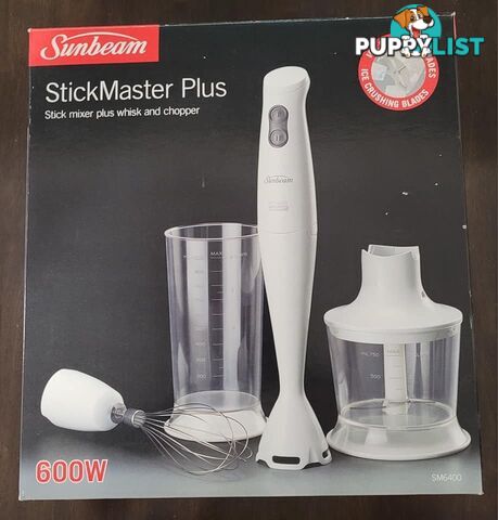 Sunbeam StickMaster Plus SM6400 - brand new - great for meal prep