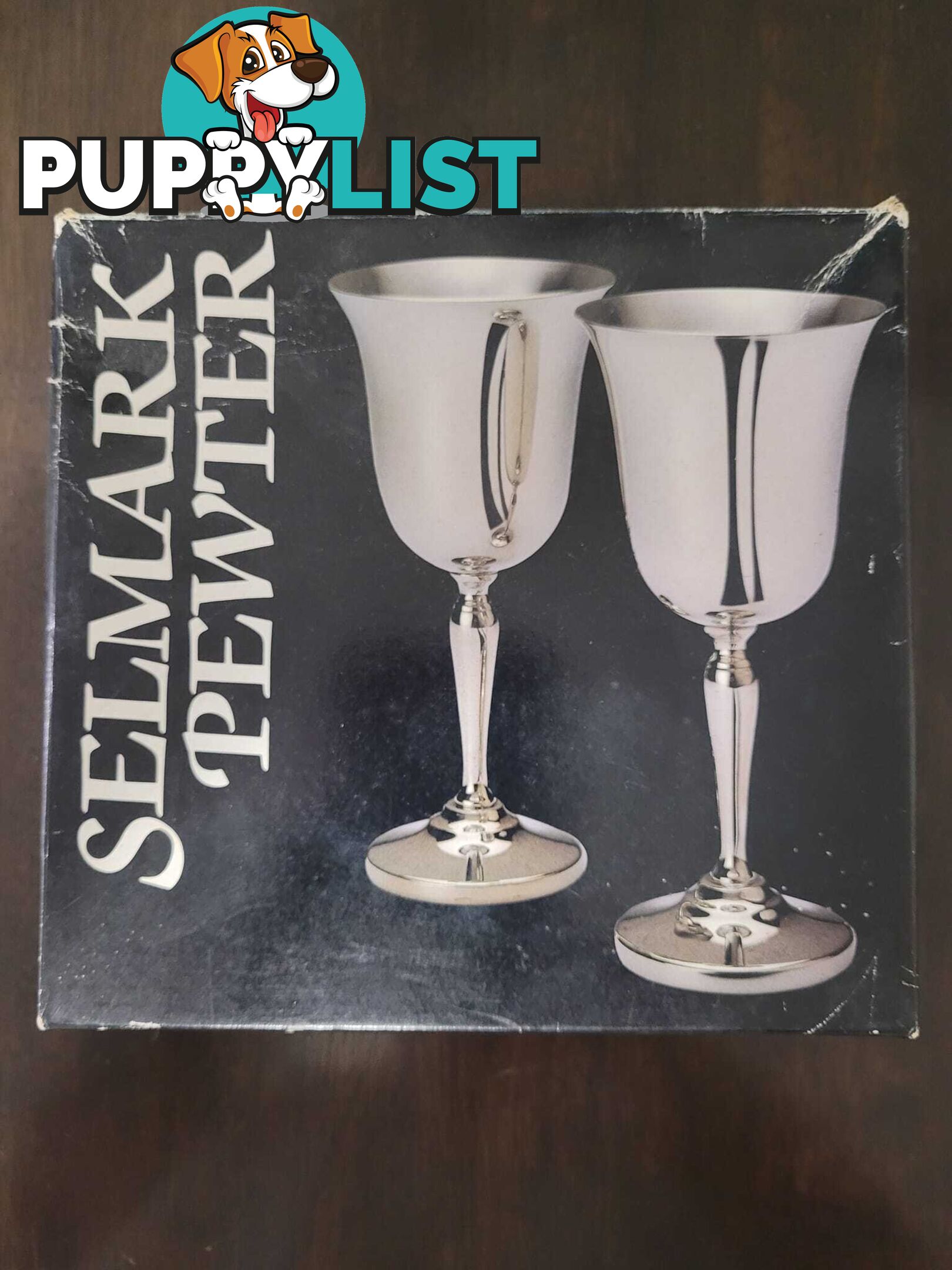 Pewter Goblets - never used - great gift idea