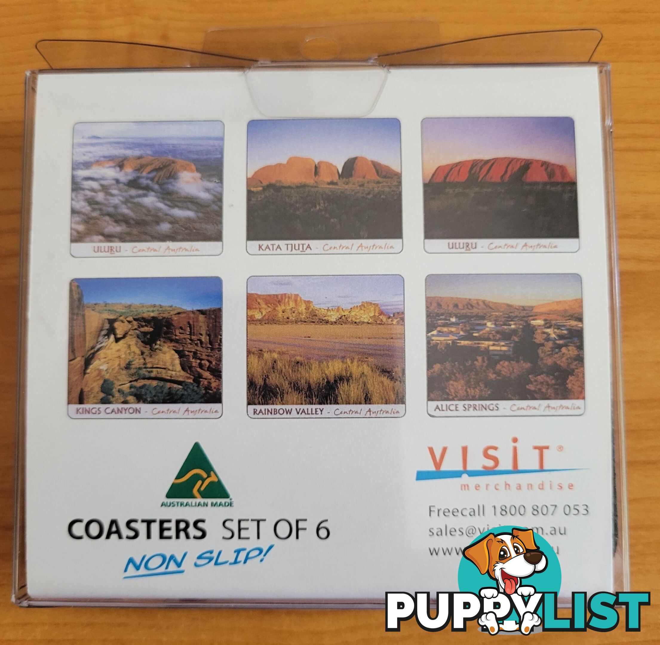 3 Sets of 6 Coasters - $5 each set or all 3 for $10