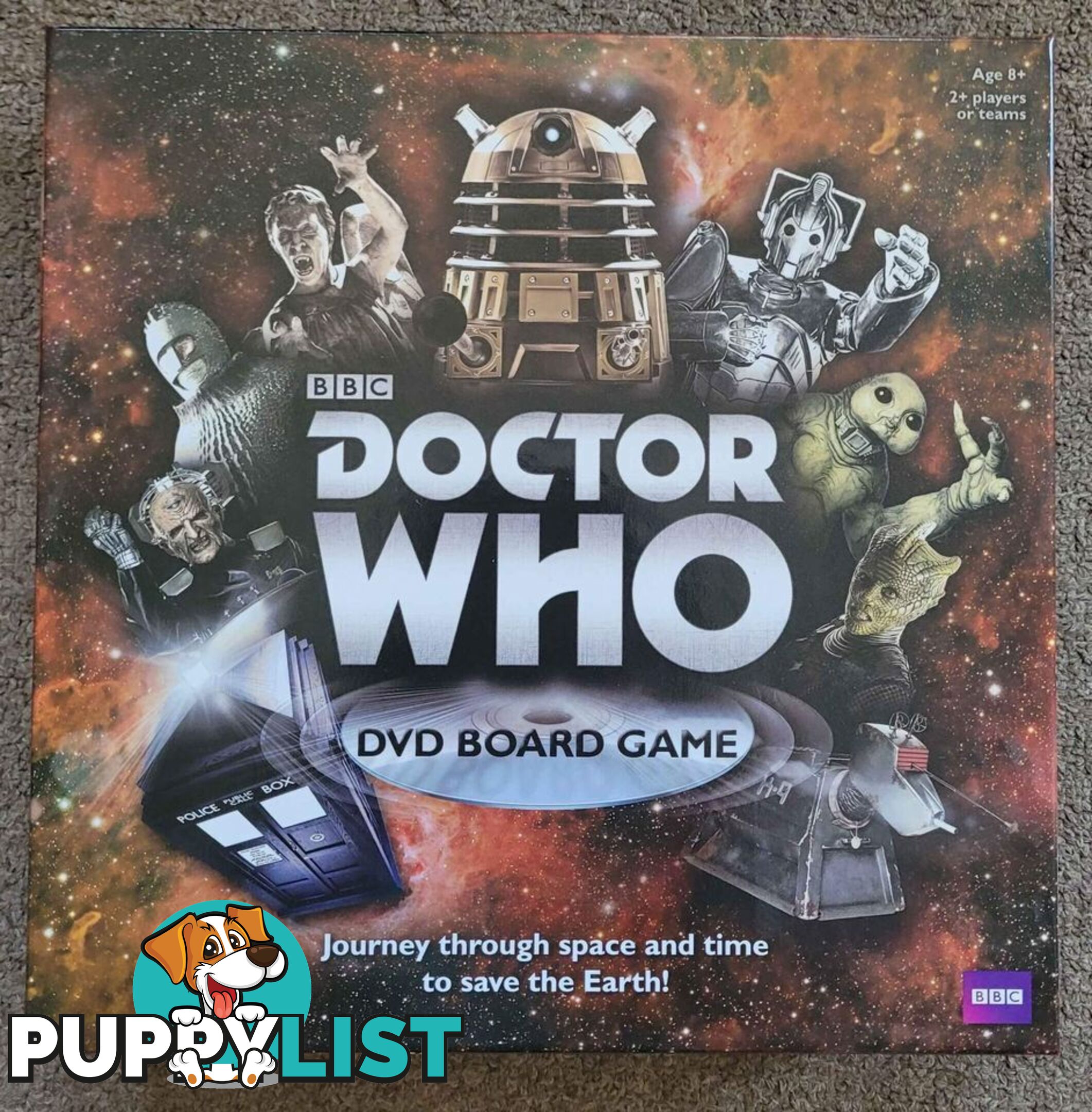 Doctor Who DVD Board Game - like new