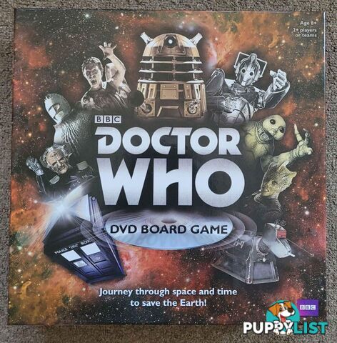 Doctor Who DVD Board Game - like new