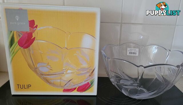 Glass Bowl - brand new