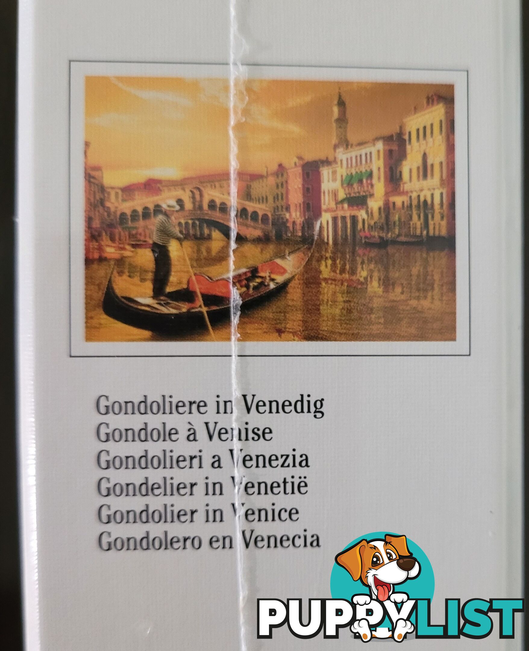Ravensburger Gondolier In Venice 2000 piece jigsaw – brand new