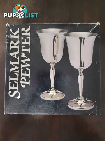 Pewter Goblets - never used