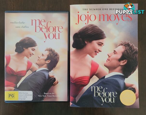 Me Before You Book and DVD - like new