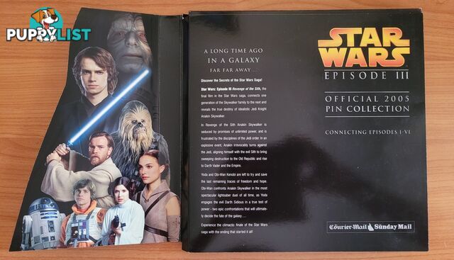 Star Wars Official 2005 Pin Collection - great gift idea