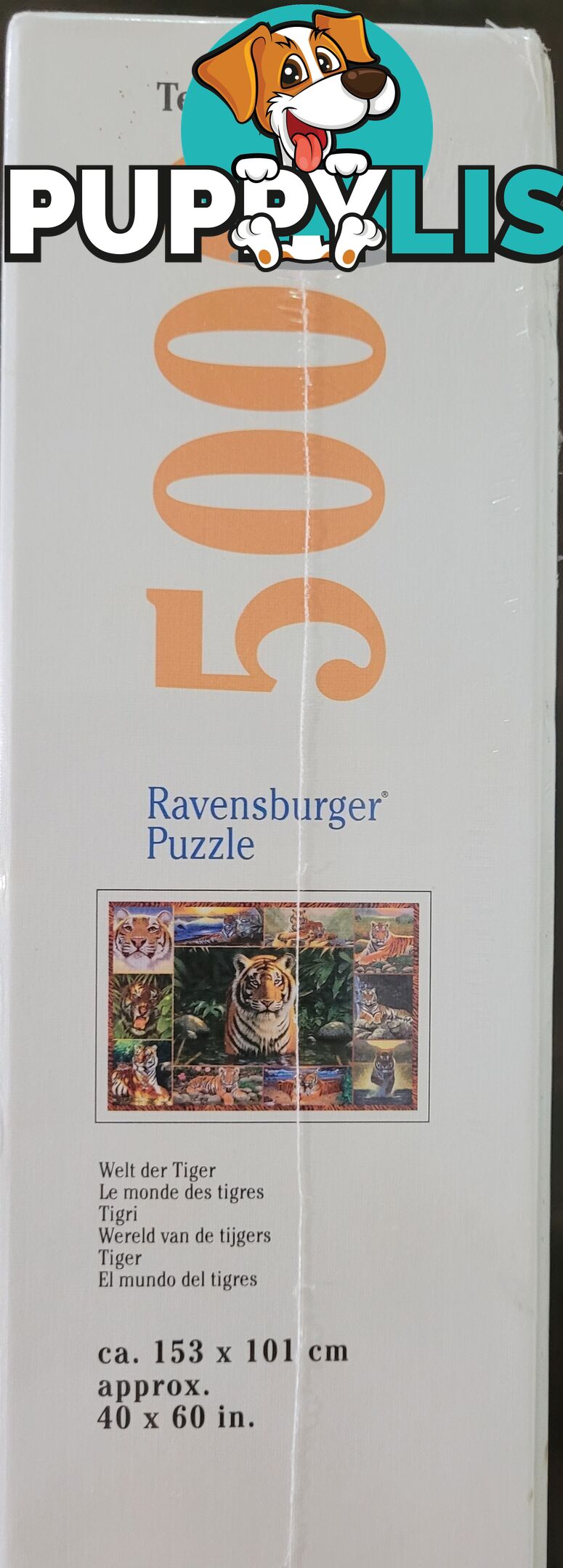 Ravensburger World of Tigers 5000 piece jigsaw – brand new