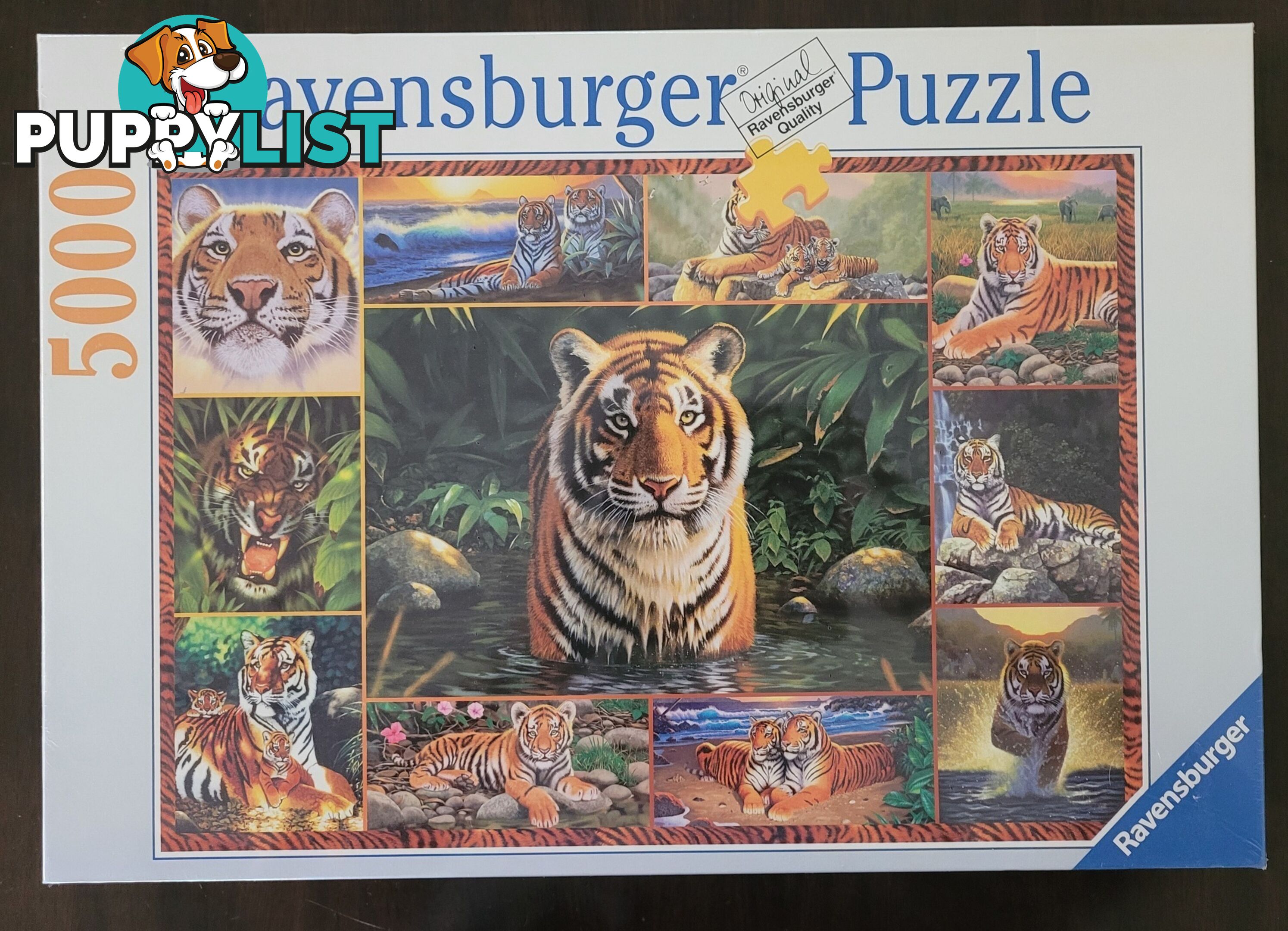 Ravensburger World of Tigers 5000 piece jigsaw – brand new