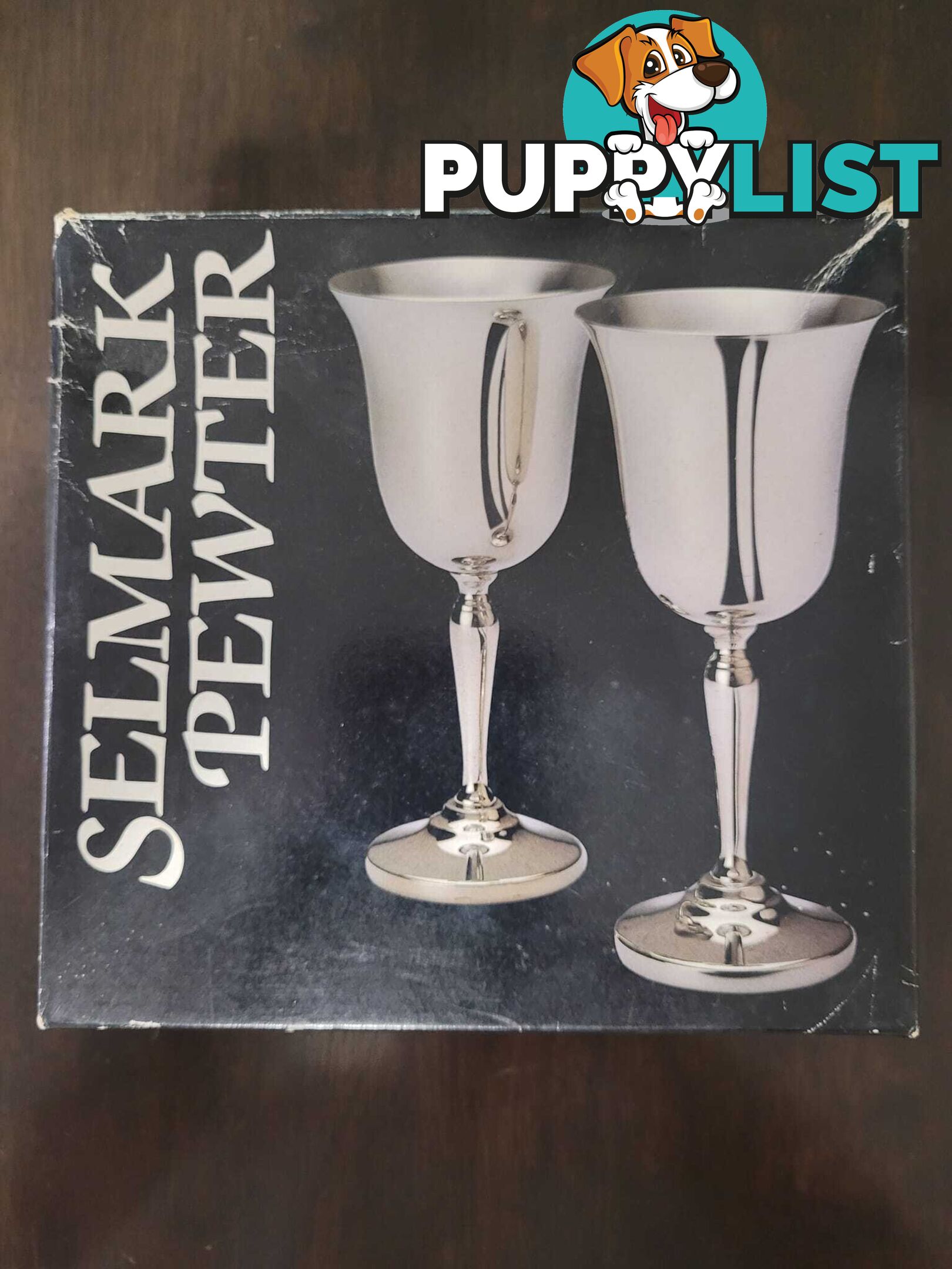 Selmark Pewter Goblets - never used