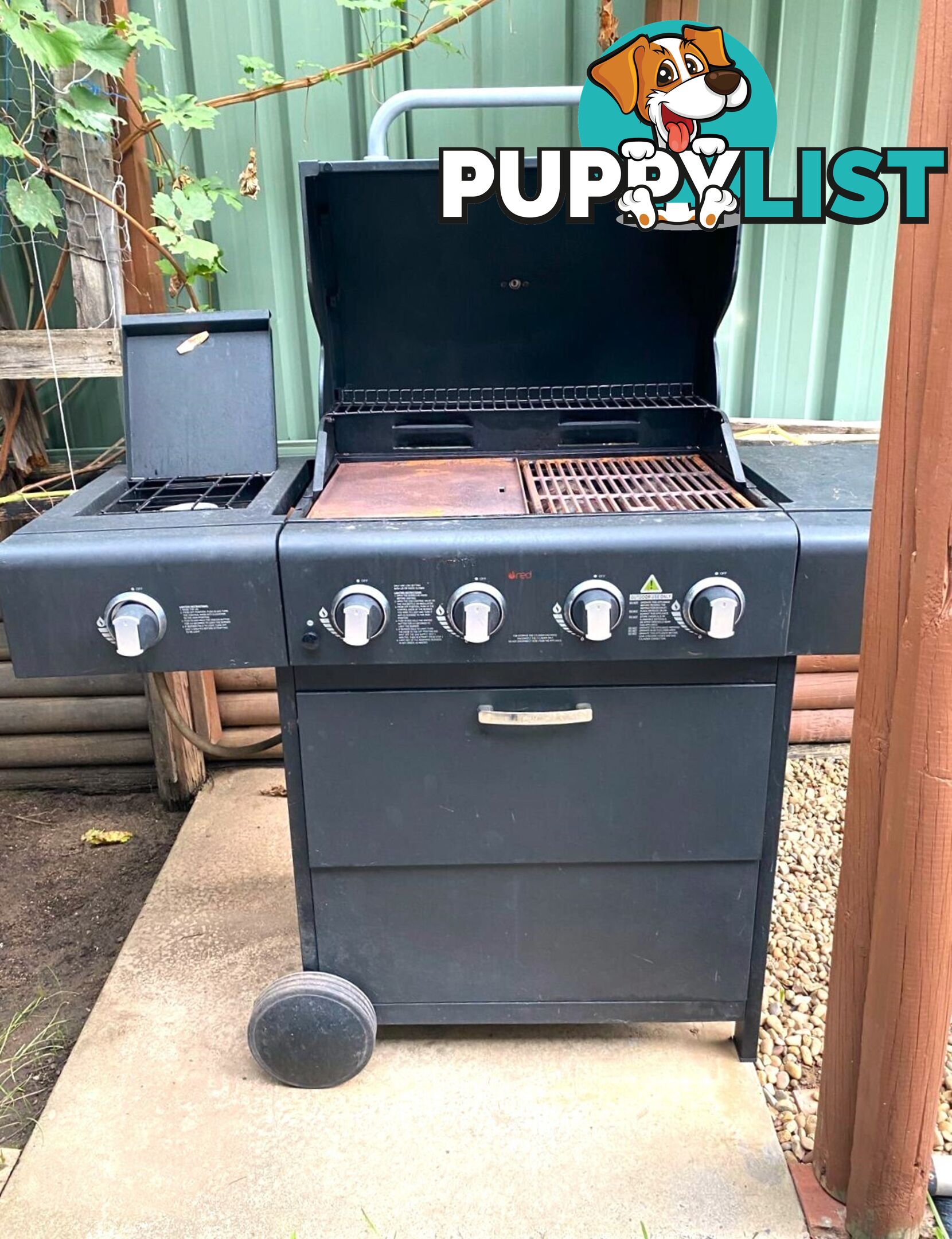 6-Burner Gas BBQ Grill with Side Burner – Great Outdoor Entertainer