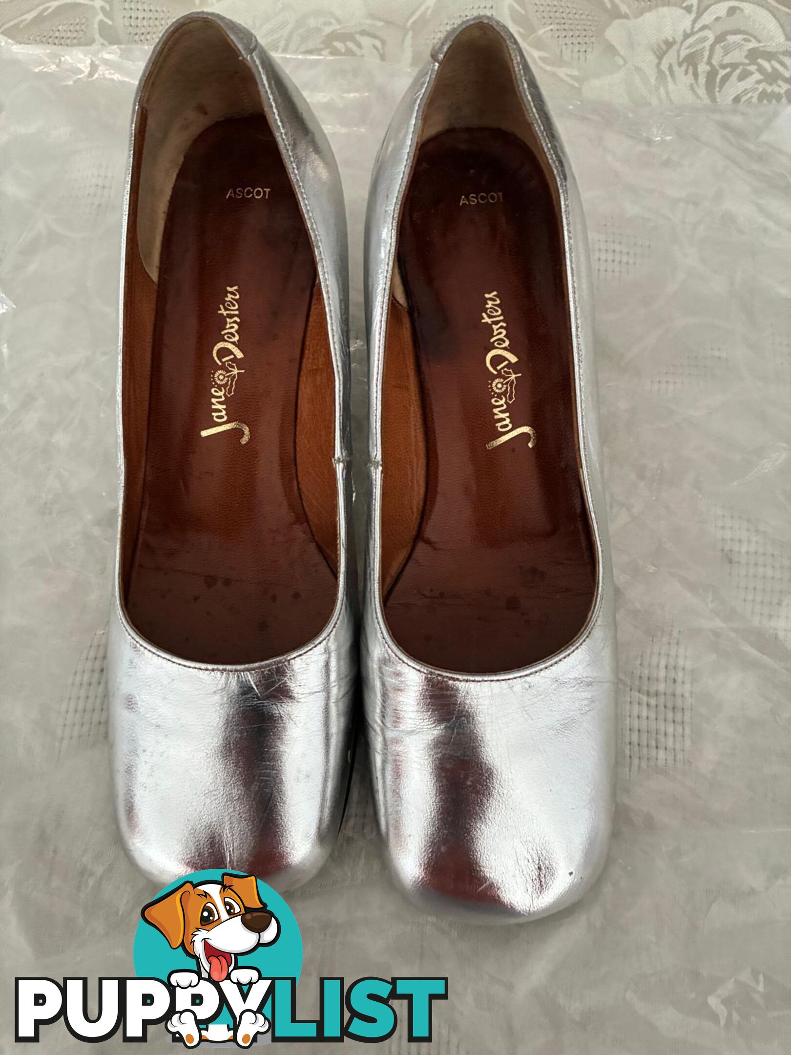 Silver Jane Debster Heeled Shoes