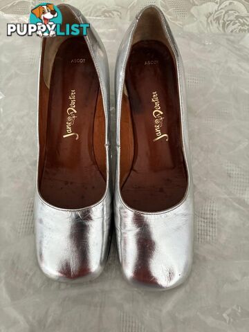 Silver Jane Debster Heeled Shoes