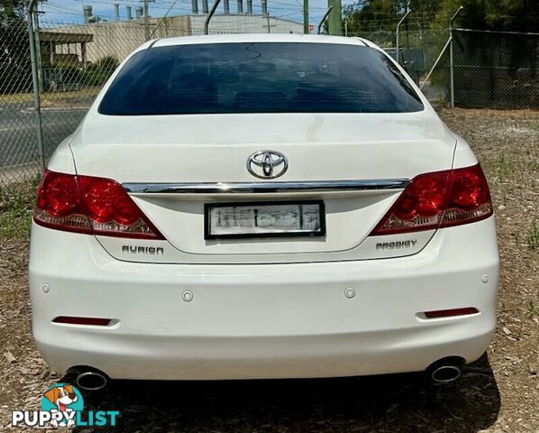 2007 Toyota Aurion GSV40R PRODIGY Sedan Automatic