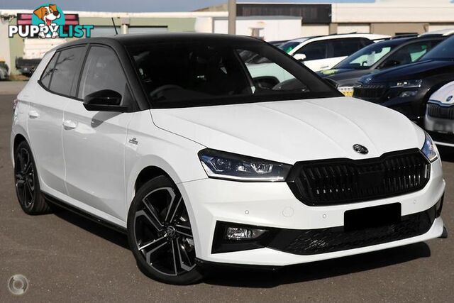 2024 SKODA FABIA 110TSI MONTE CARLO  HATCH
