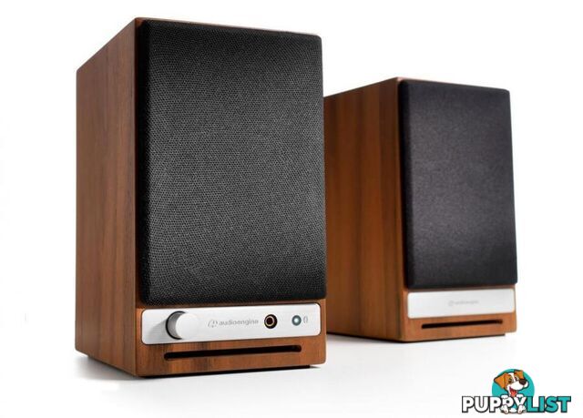 Audioengine HD3 Premium Wireless Speakers - Walnut