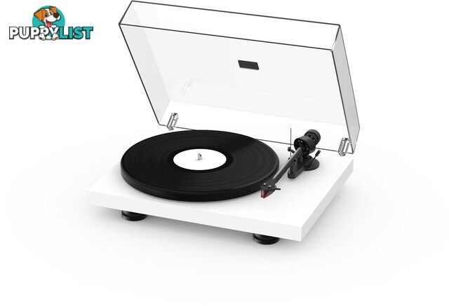 Pro-Ject Debut Carbon EVO Turntable (Satin White) with Ortofon 2M Red Cartridge