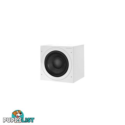 B&W ASW608 8-Inch 200W Subwoofer - Matte White