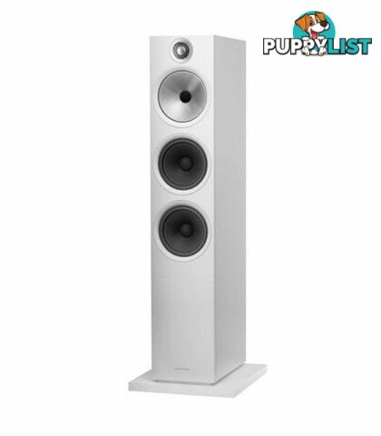 B&W 603 S2 Anniversary Edition Floorstanding Speakers - Matte White