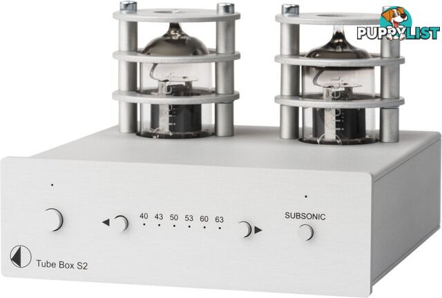 Pro-ject Tube Box S2 Phono Pre-amplifier Silver