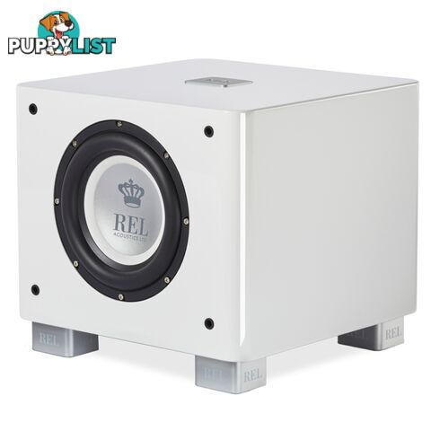 REL T/7x Subwoofer (High Gloss White)