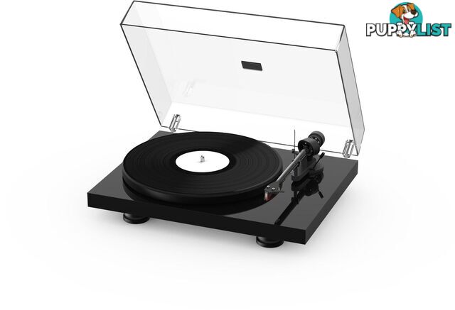 Pro-Ject Debut Carbon EVO Turntable (High Gloss Black) with Ortofon 2M Red Cartridge