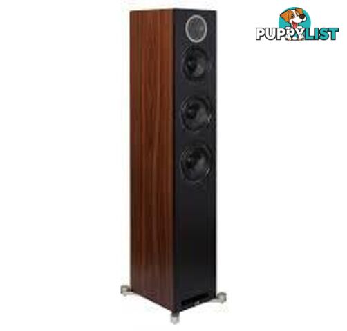 Elac Debut Reference DFR52 Floorstanding Speakers - Black Baffle/Walnut Cabinet