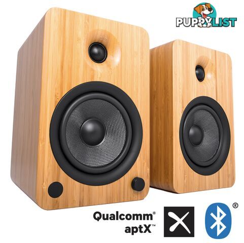 Kanto Audio YU6 Active Speakers - Bamboo