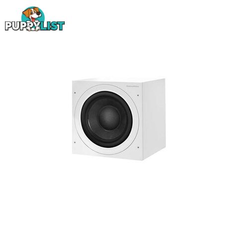 B&W ASW610XP 10-Inch 500W Subwoofer - Matte White