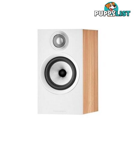 B&W 606 S2 Anniversary Bookshelf Speakers - Oak