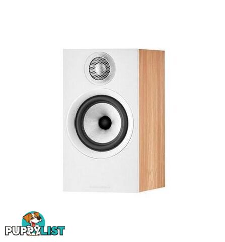 B&W 607 S2 Anniversary Edition Bookshelf Speaker - Oak