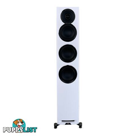 Elac Uni-Fi Reference UFR52 Floorstanding Speakers - White/Oak