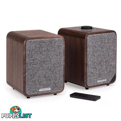 Ruark Audio MR1 Mk2 Bluetooth Speaker System - Rich Walnut