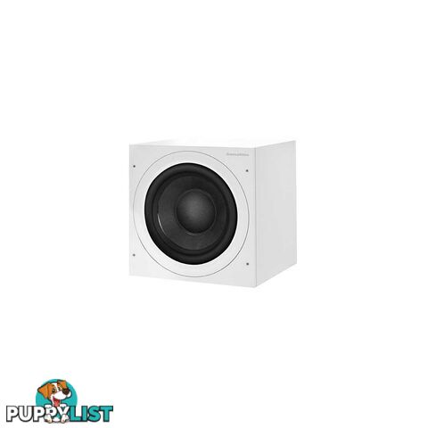 B&W ASW610 10-Inch 200W Subwoofer - Matte White