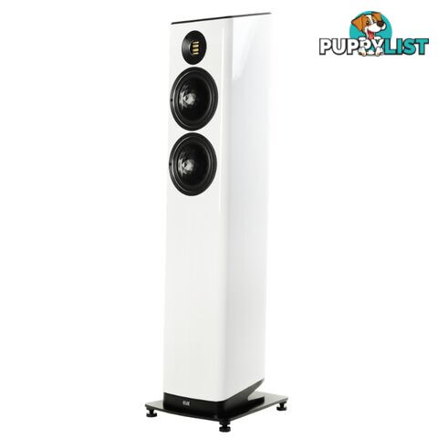 Elac Vela FS 408 Floorstanding Speakers - High Gloss White